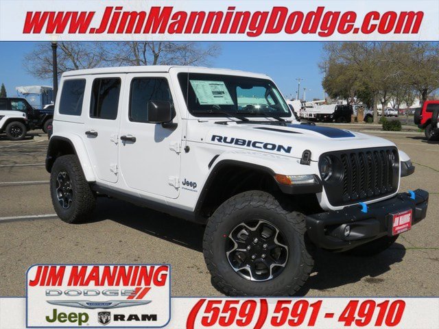 New 2023 Jeep Wrangler Unlimited Rubicon 4xe w/ Steel Bumper Group