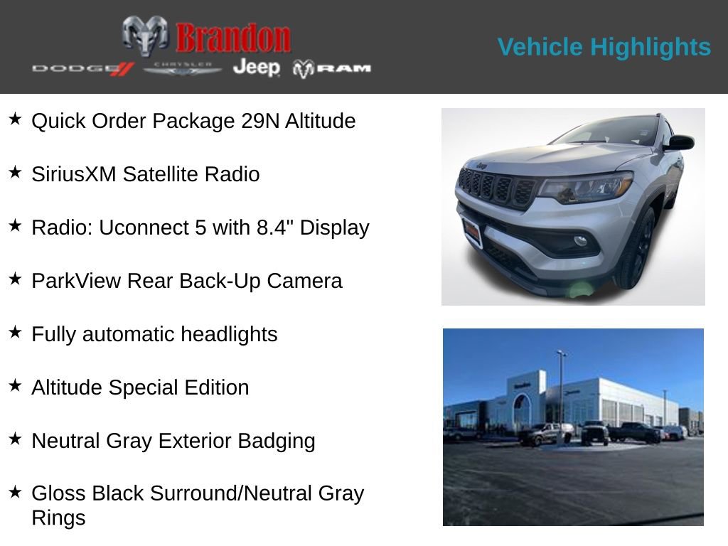 New 2026 Jeep Compass Latitude image 2