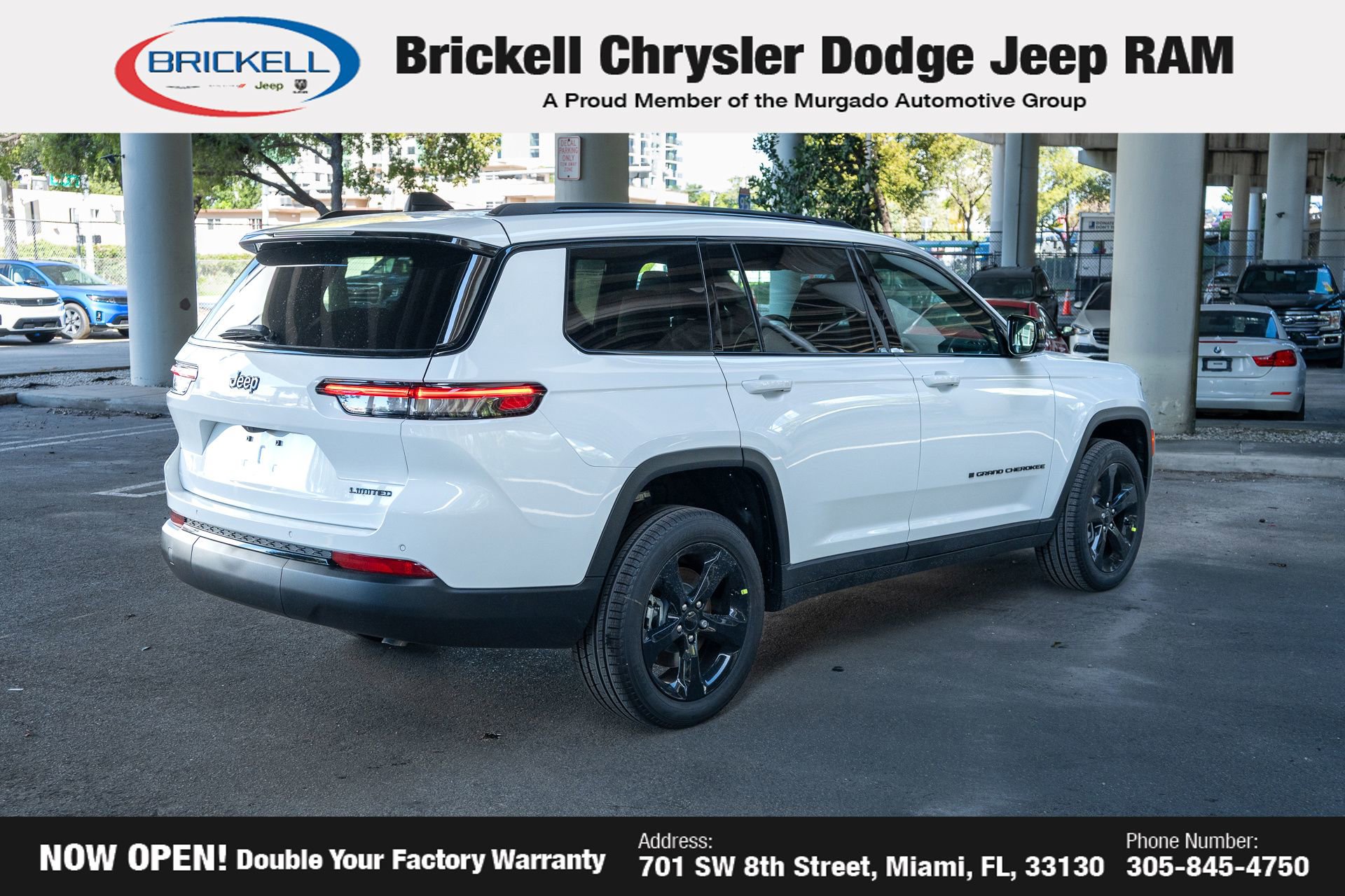 New 2025 Jeep Grand Cherokee L Limited w/ Black Appearance Package RWD image 5