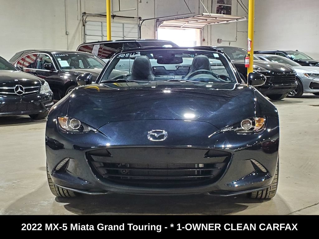 Used 2022 MAZDA MX-5 Miata Grand Touring w/ Weather Package RWD image 2