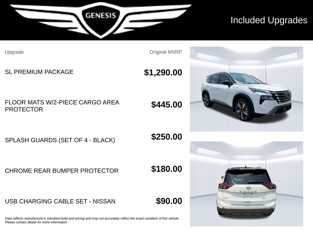 Used 2024 Nissan Rogue SL w/ SL Premium Package FWD image 2
