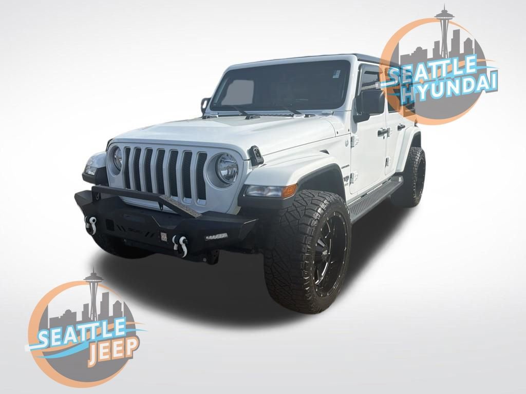 Used 2020 Jeep Wrangler Unlimited Sahara w/ Uconnect 4C Nav & Sound Group image 1