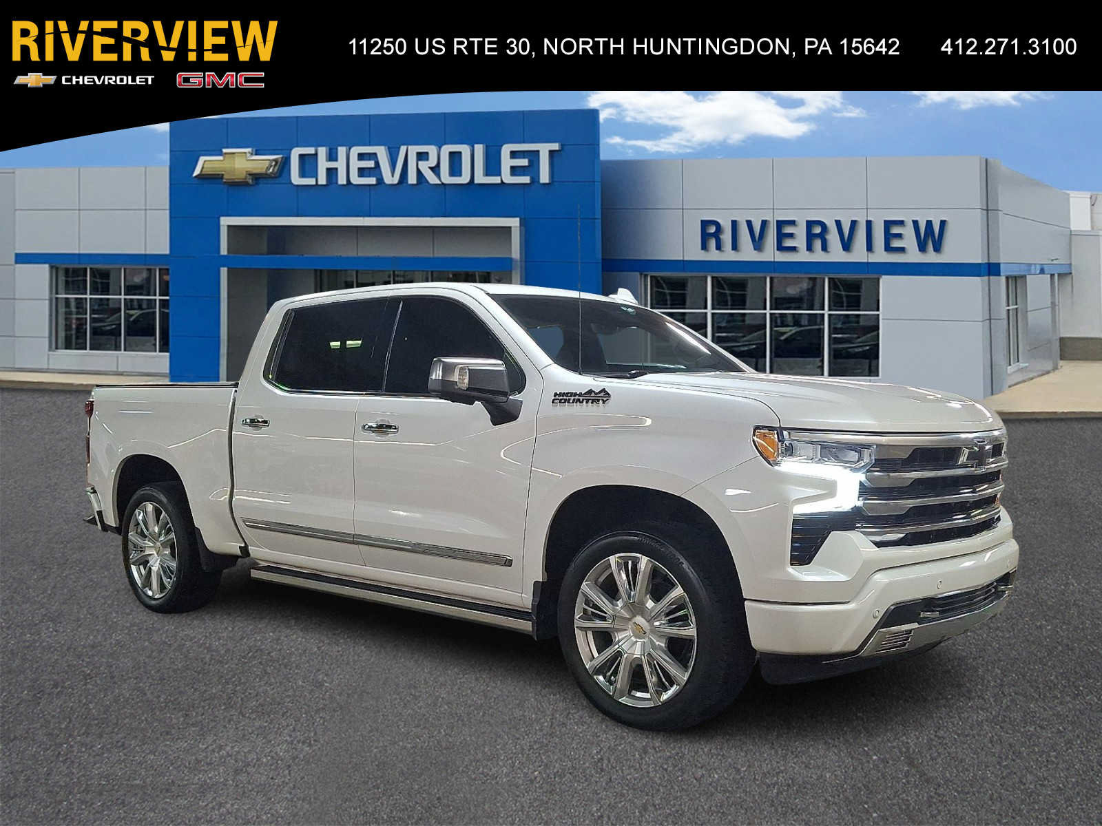 Used 2023 Chevrolet Silverado 1500 High Country w/ High Country Premium Package AWD/4WD image 1