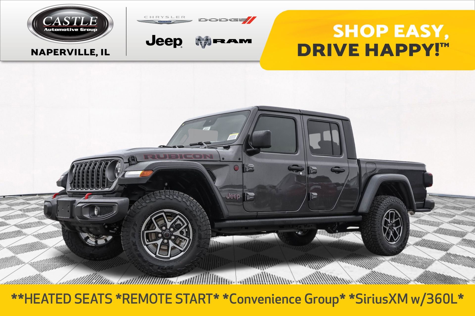 New 2025 Jeep Gladiator Rubicon w/ Convenience Group