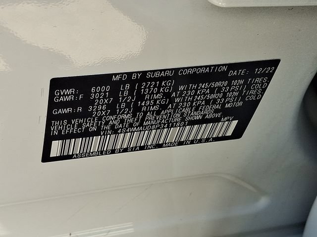 Used 2023 Subaru Ascent Limited w/ Technology Package AWD/4WD image 29