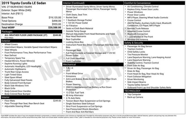 Used 2019 Toyota Corolla LE image 31