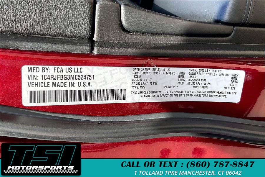 Used 2021 Jeep Grand Cherokee Limited AWD/4WD image 32