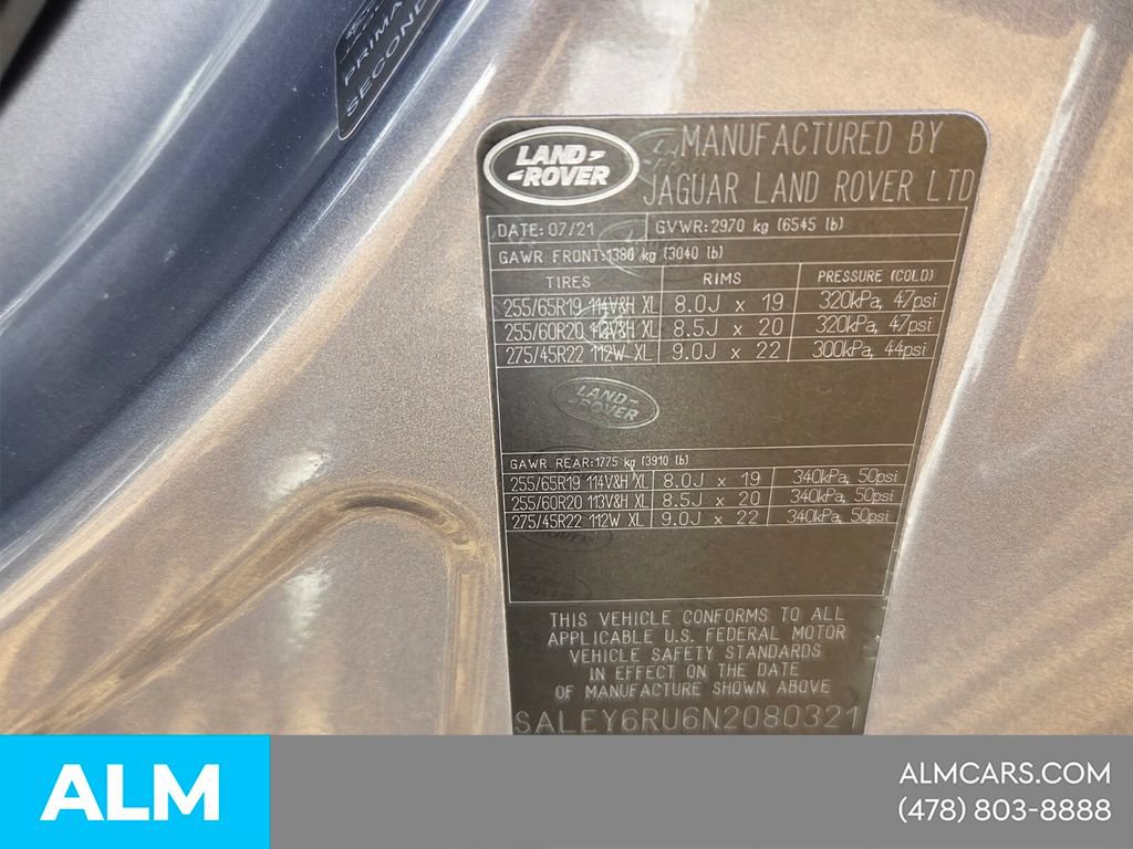 Used 2022 Land Rover Defender 90 X-Dynamic S AWD/4WD image 14