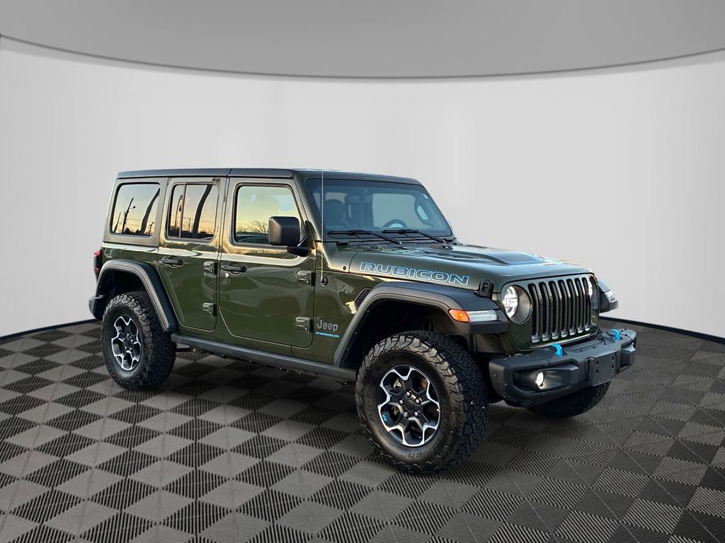 Certified 2023 Jeep Wrangler Unlimited Rubicon 4xe w/ Steel Bumper Group AWD/4WD image 3