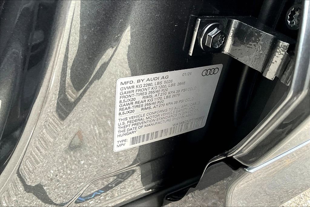 New 2026 Audi Q3 quattro 2.0T image 29