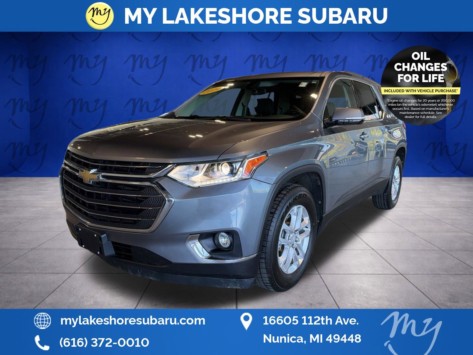 Used 2019 Chevrolet Traverse LT FWD image 3