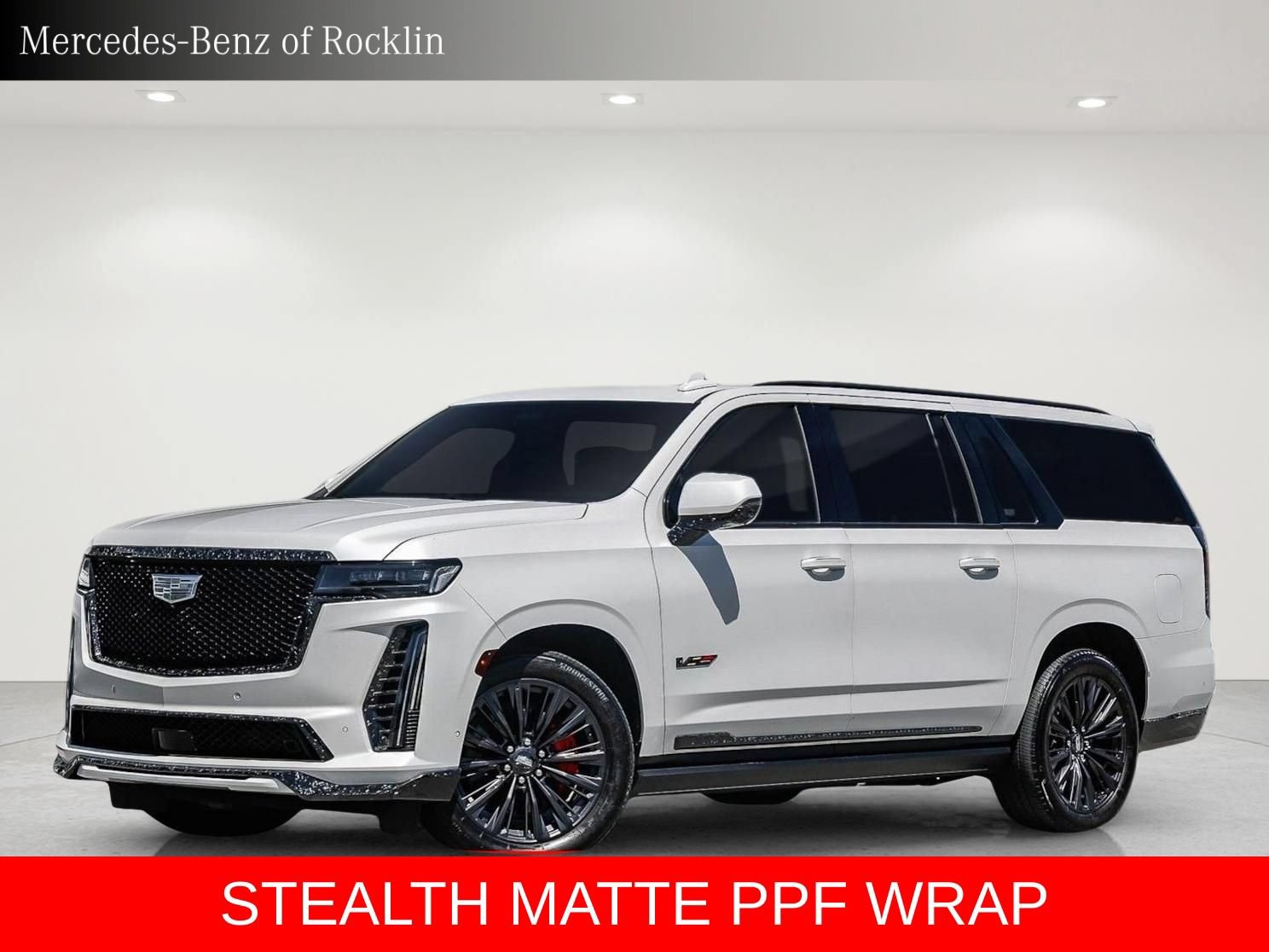 Used 2023 Cadillac Escalade ESV V w/ LPO, ONYX Package AWD/4WD video 1