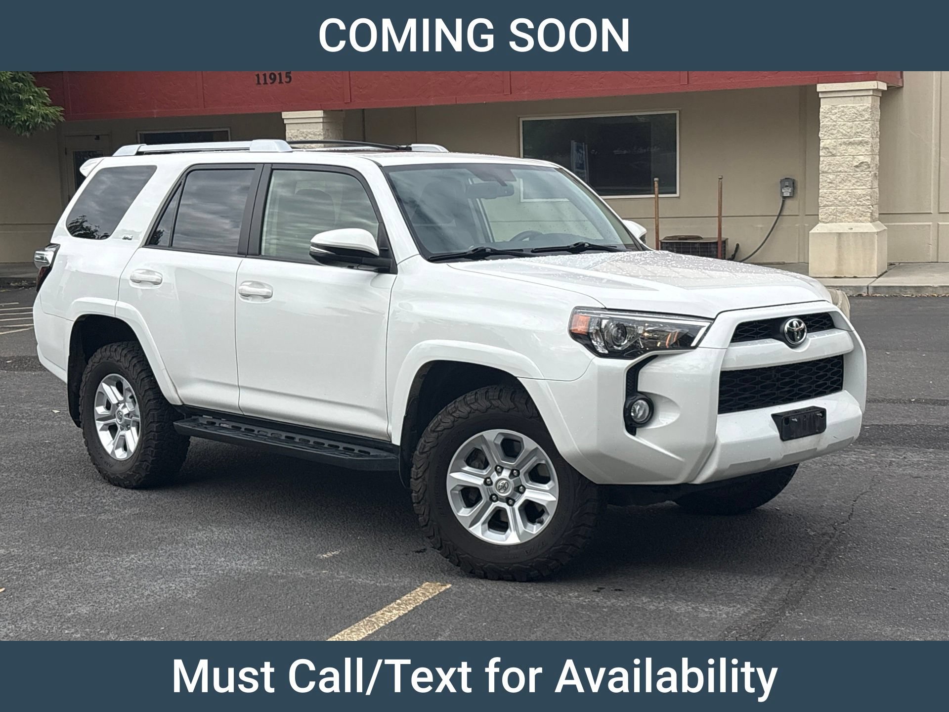 Used 2018 Toyota 4Runner SR5 Premium AWD/4WD image 1