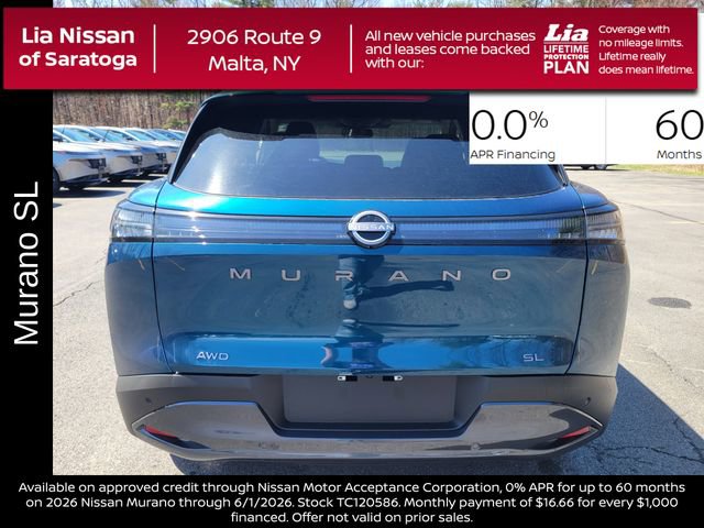 New 2026 Nissan Murano SL AWD/4WD image 4
