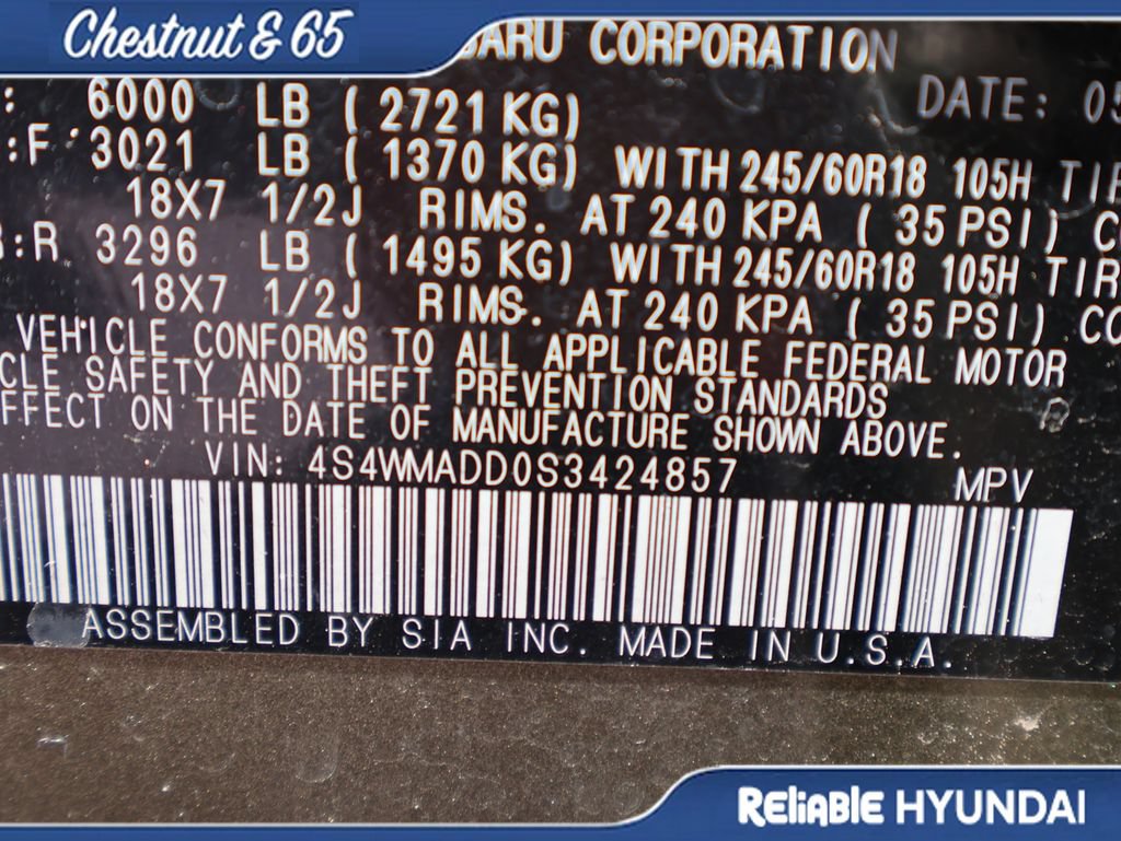 Used 2025 Subaru Ascent Premium AWD/4WD image 41