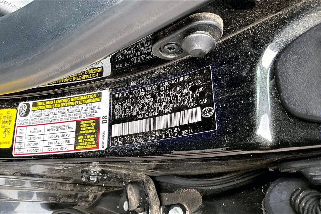 Used 2022 Lexus ES 350 w/ Premium Package FWD image 3