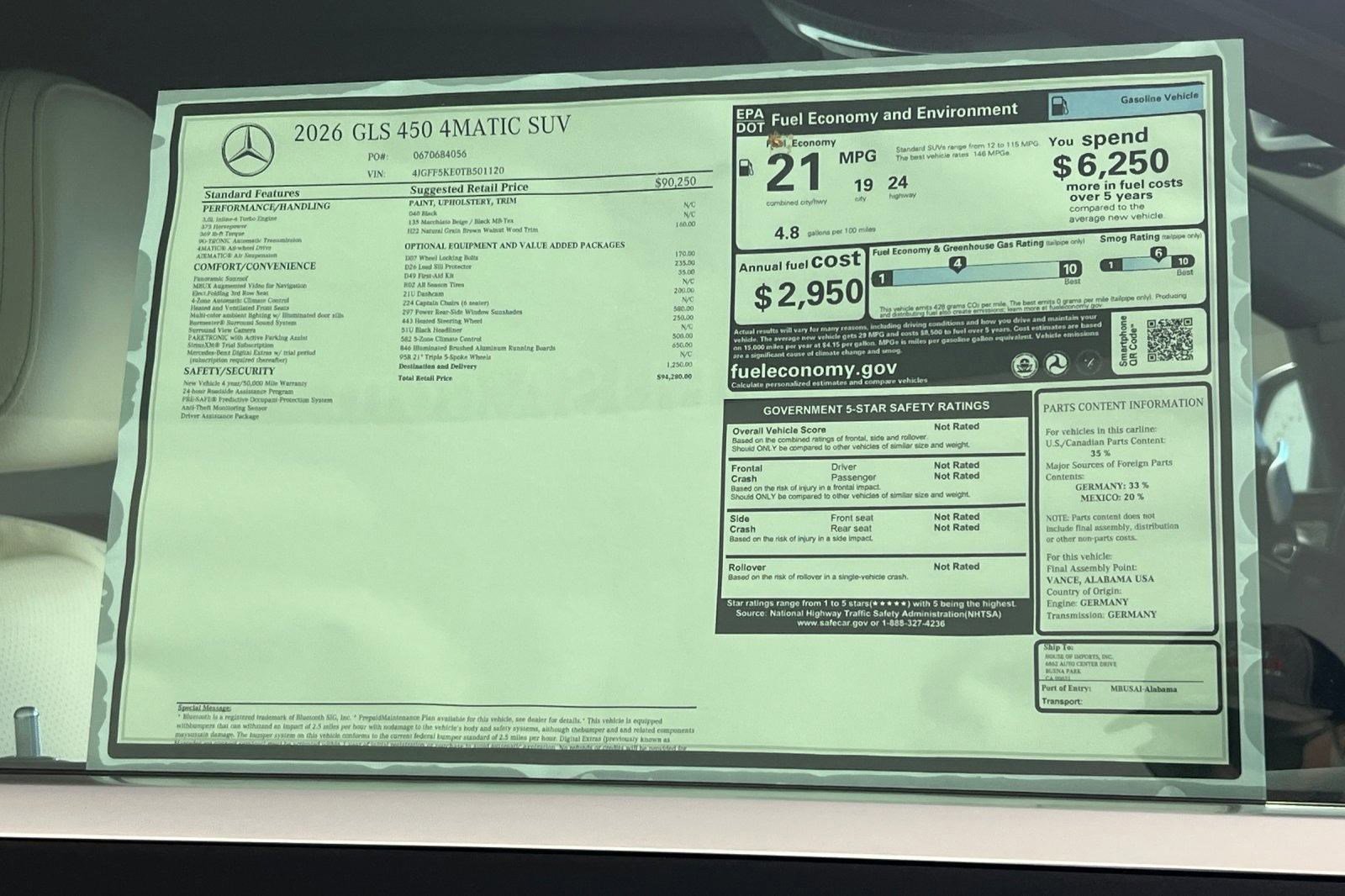 Used 2026 Mercedes-Benz GLS 450 GLS 450 image 31