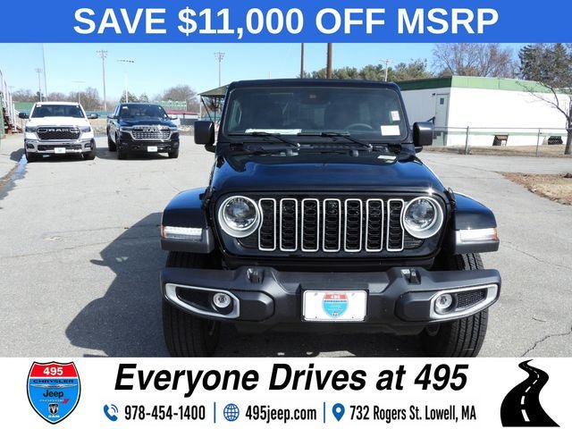 New 2025 Jeep Wrangler Unlimited Sahara w/ Technology Group AWD/4WD image 8