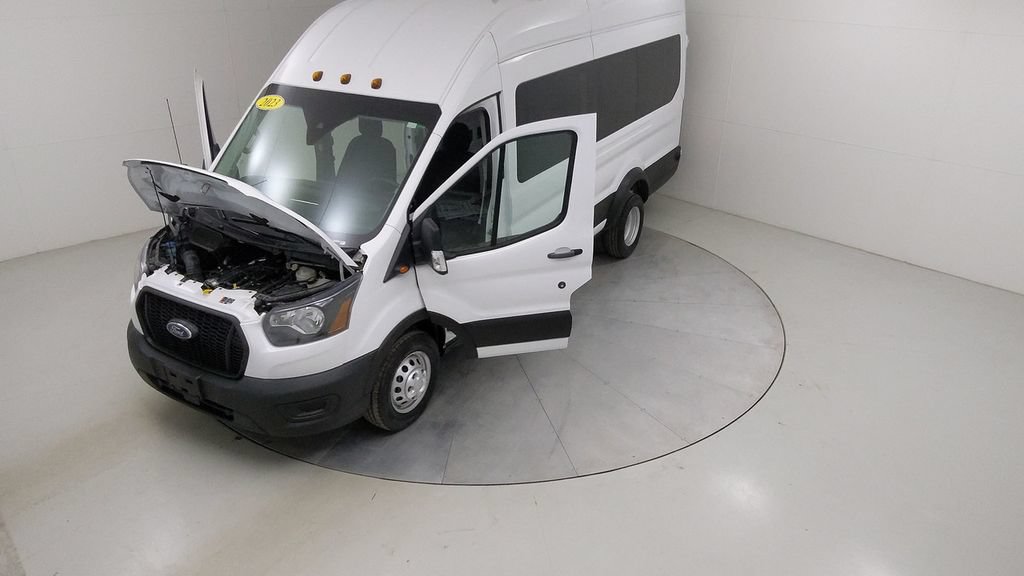 Certified 2023 Ford Transit 350 148 High Roof Extended DRW RWD image 37
