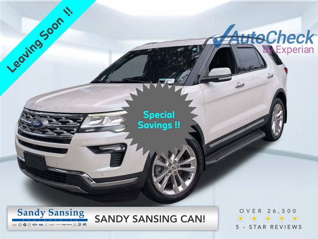 Used 2019 Ford Explorer Limited w/ Class III Trailer Tow Package