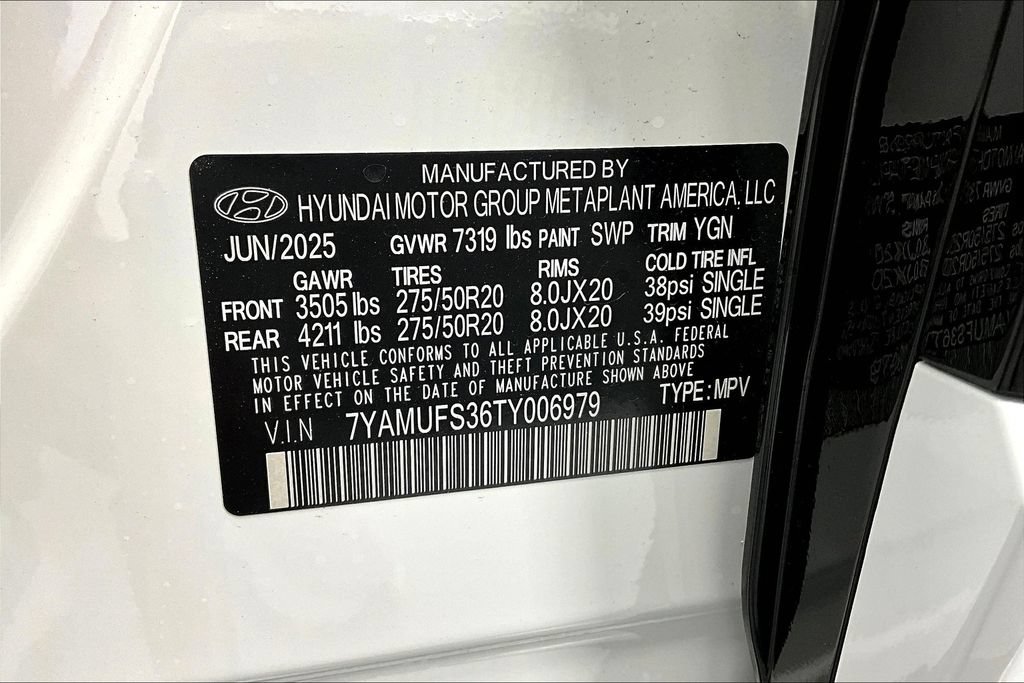 New 2026 Hyundai Ioniq 9 SEL AWD/4WD image 11