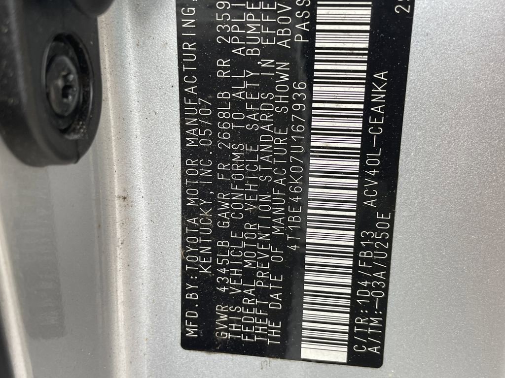 Used 2007 Toyota Camry LE image 5