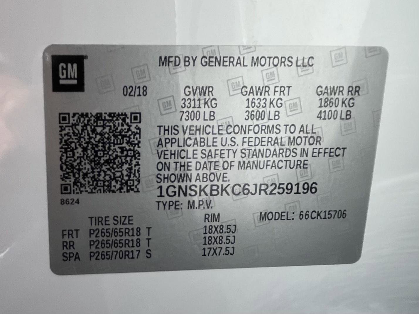 Used 2018 Chevrolet Tahoe LT image 36