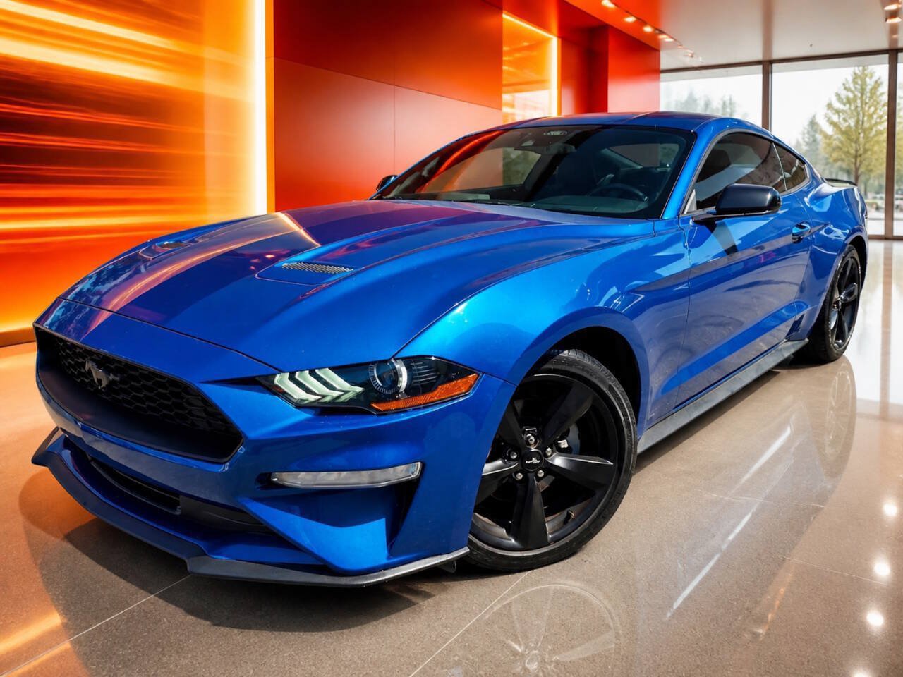 Used 2022 Ford Mustang Coupe w/ Equipment Group 101A RWD image 1
