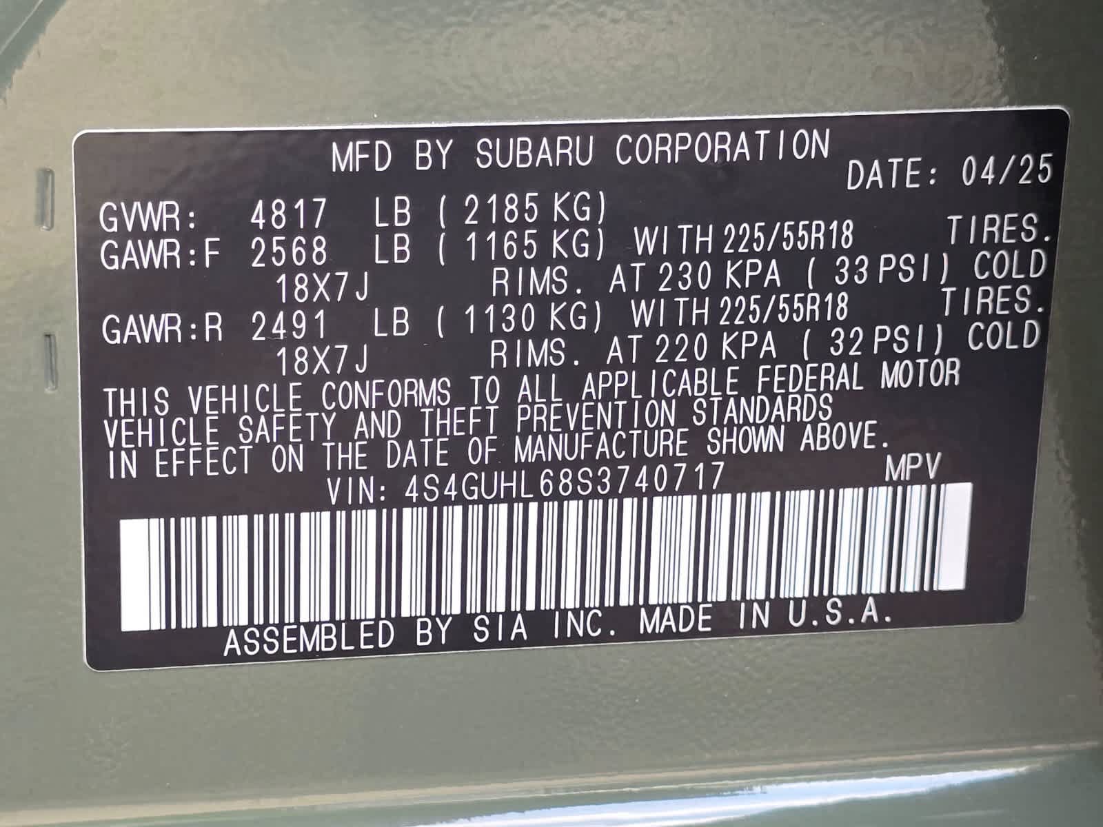Certified 2025 Subaru Crosstrek 2.5i Limited w/ Crosstrek Mirror Package AWD/4WD image 31