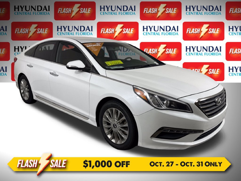 Used 2015 Hyundai Sonata Limited w/ Cargo Package