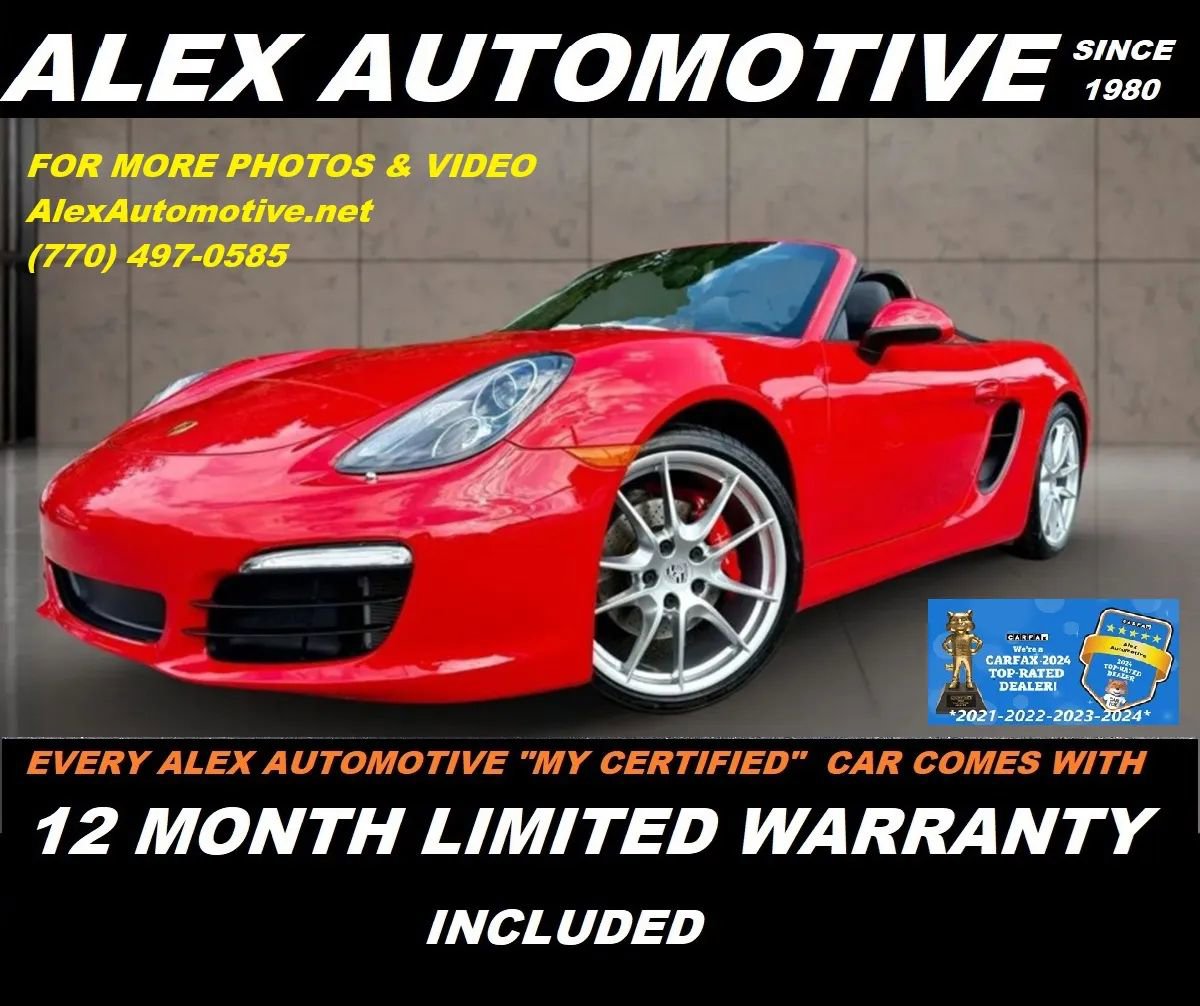 Used 2013 Porsche Boxster S