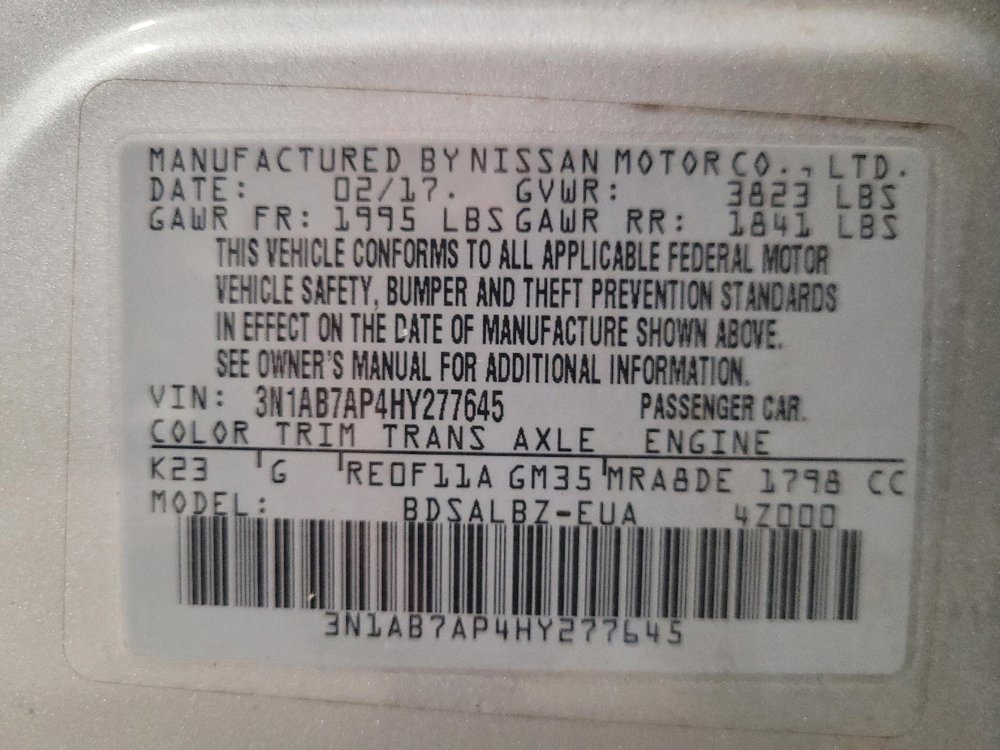Used 2017 Nissan Sentra S FWD image 33