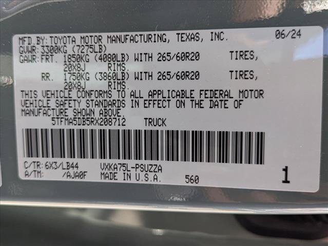 Used 2024 Toyota Tundra 1794 Edition AWD/4WD image 25
