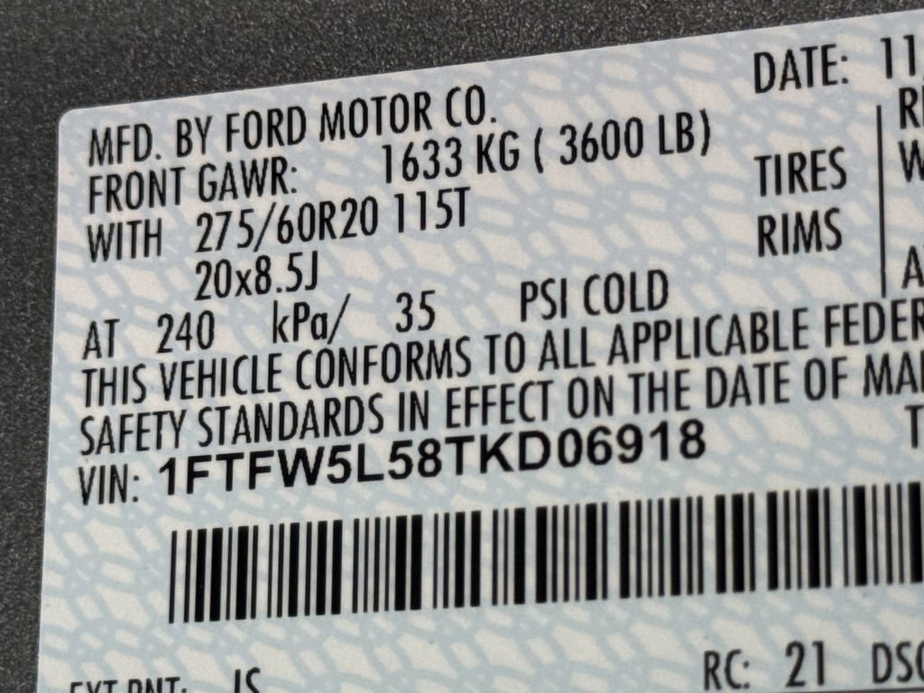 New 2026 Ford F150 Lariat w/ Equipment Group 501A Mid image 32