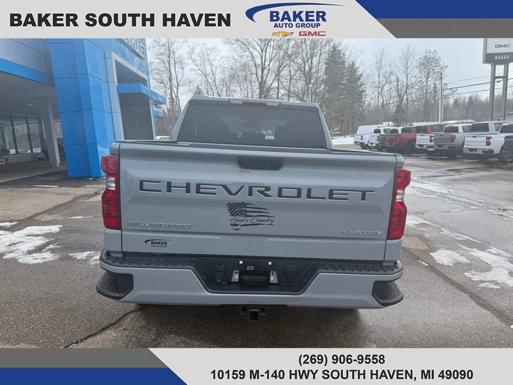 Used 2025 Chevrolet Silverado 1500 Custom w/ LPO, Dark Essentials Package image 6