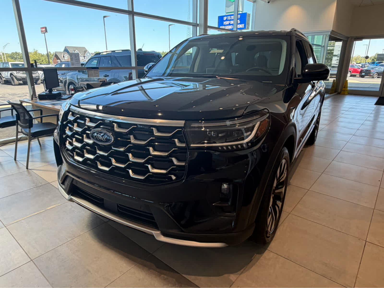 New 2026 Ford Explorer Platinum w/ LUX Leather Package
