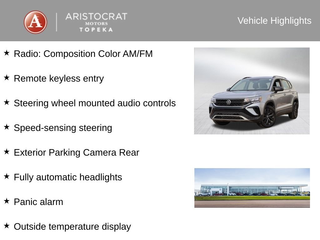Certified 2023 Volkswagen Taos S image 4