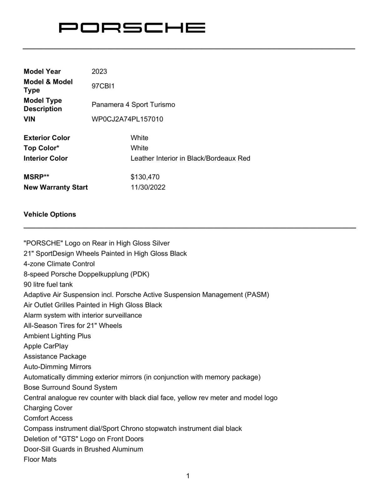 Used 2023 Porsche Panamera 4 image 12