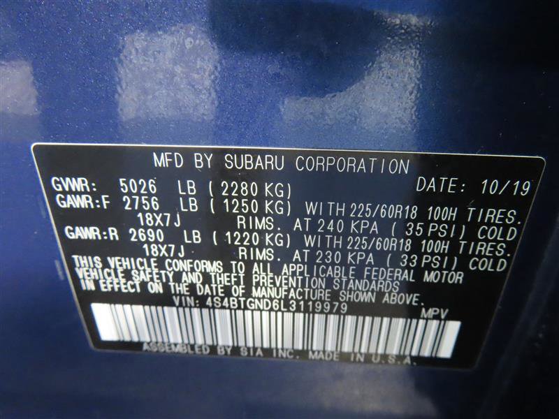 Used 2020 Subaru Outback Limited XT w/ Popular Package #2 image 38