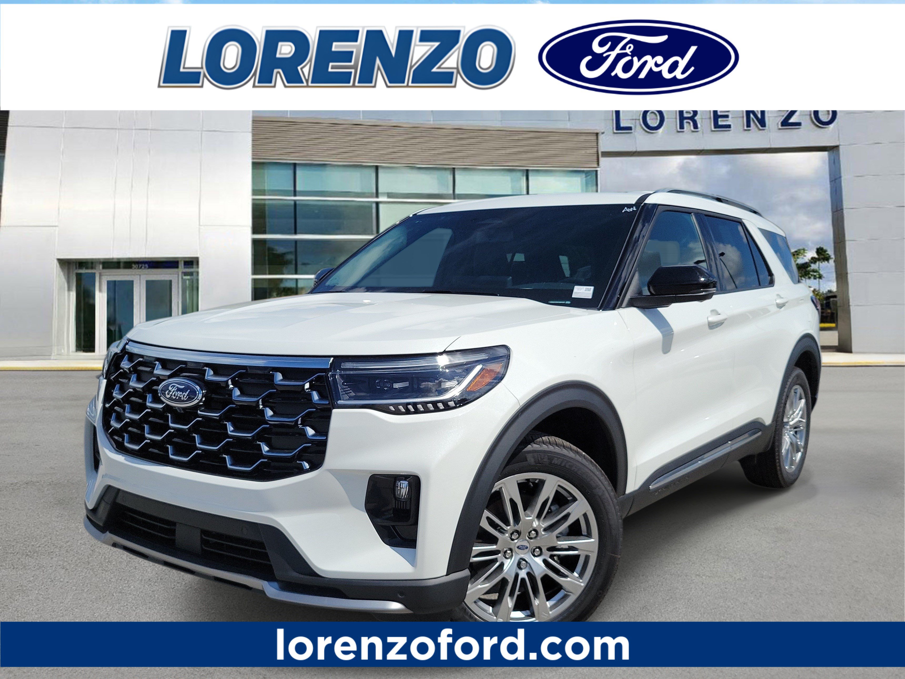 New 2026 Ford Explorer Platinum RWD image 1