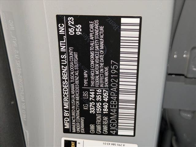 Certified 2023 Mercedes-Benz EQS 580 4MATIC SUV image 26