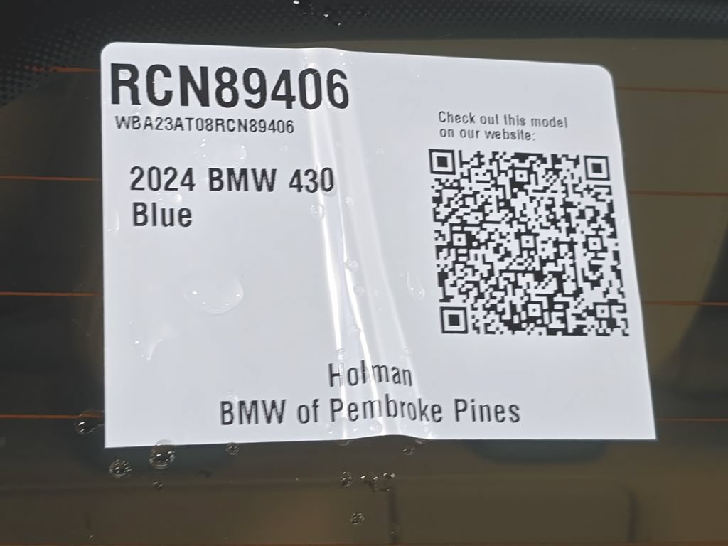 Used 2024 BMW 430i Convertible w/ Premium Package RWD image 23