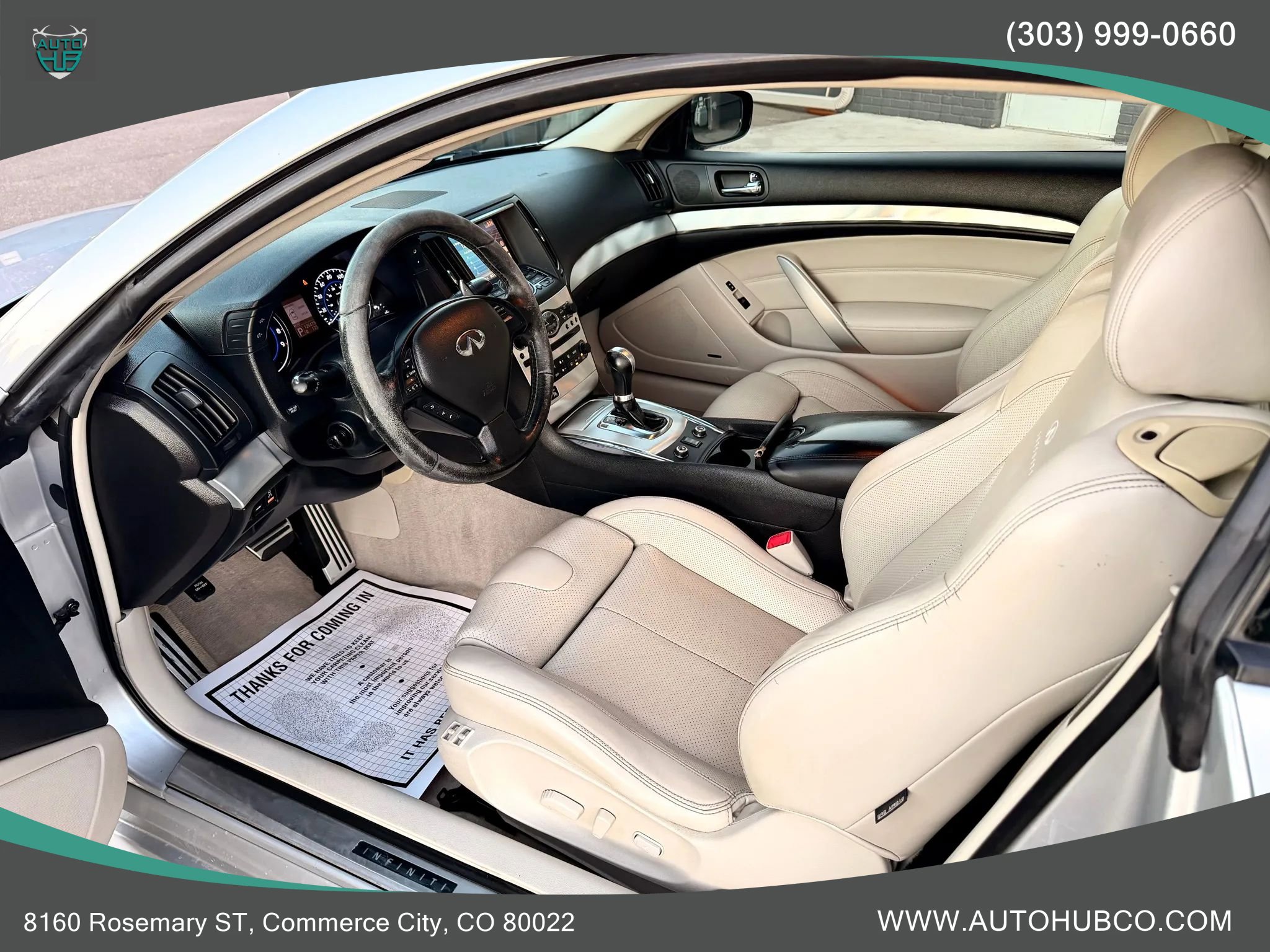 Used 2013 INFINITI G37 x Coupe w/ Premium Pkg AWD/4WD image 7