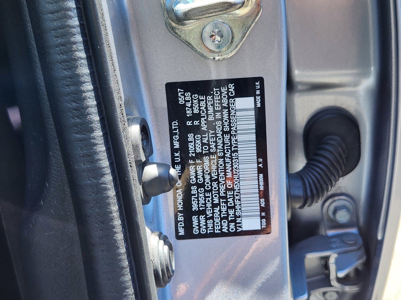 Used 2017 Honda Civic EX image 25