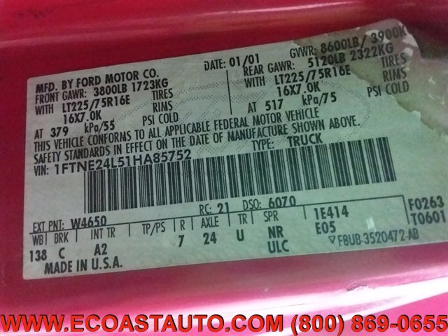 Used 2001 Ford E-250 and Econoline 250 RWD image 16