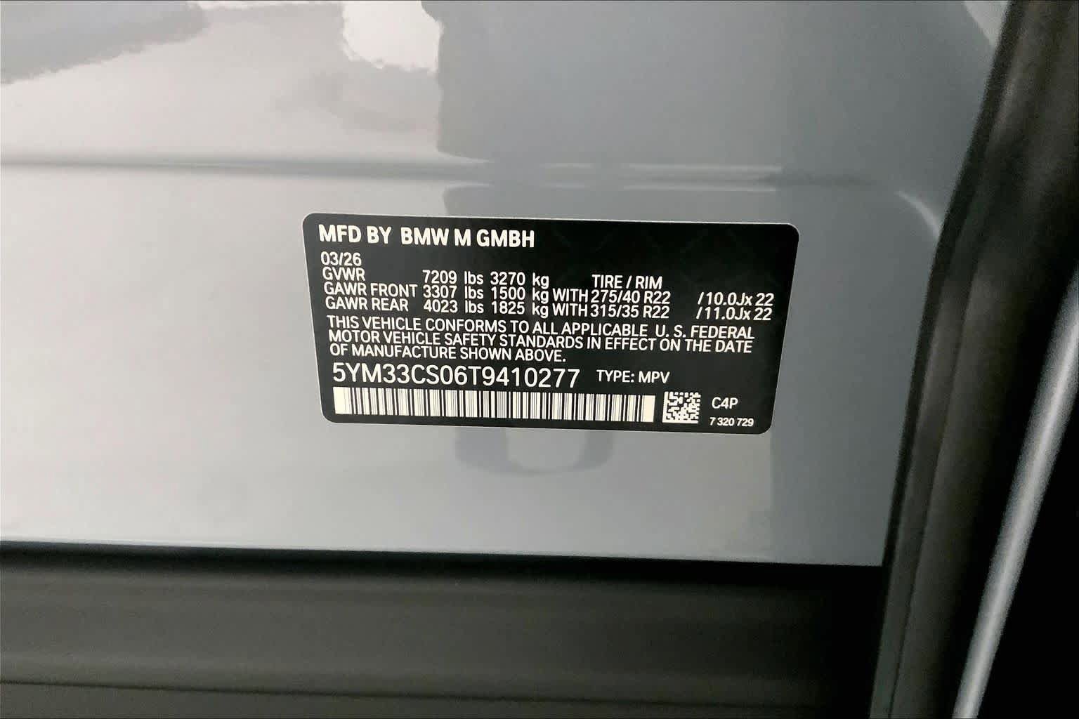 New 2026 BMW XM Label Red AWD/4WD image 21