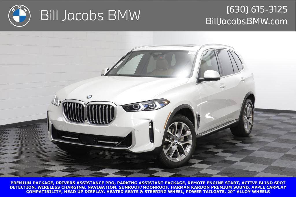 Certified 2024 BMW X5 xDrive40i w/ Premium Package AWD/4WD image 1
