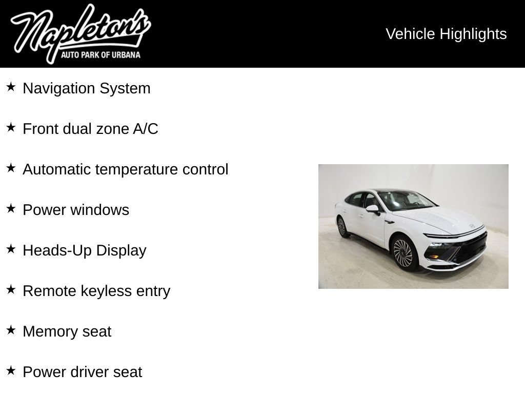 New 2026 Hyundai Sonata Limited FWD image 15
