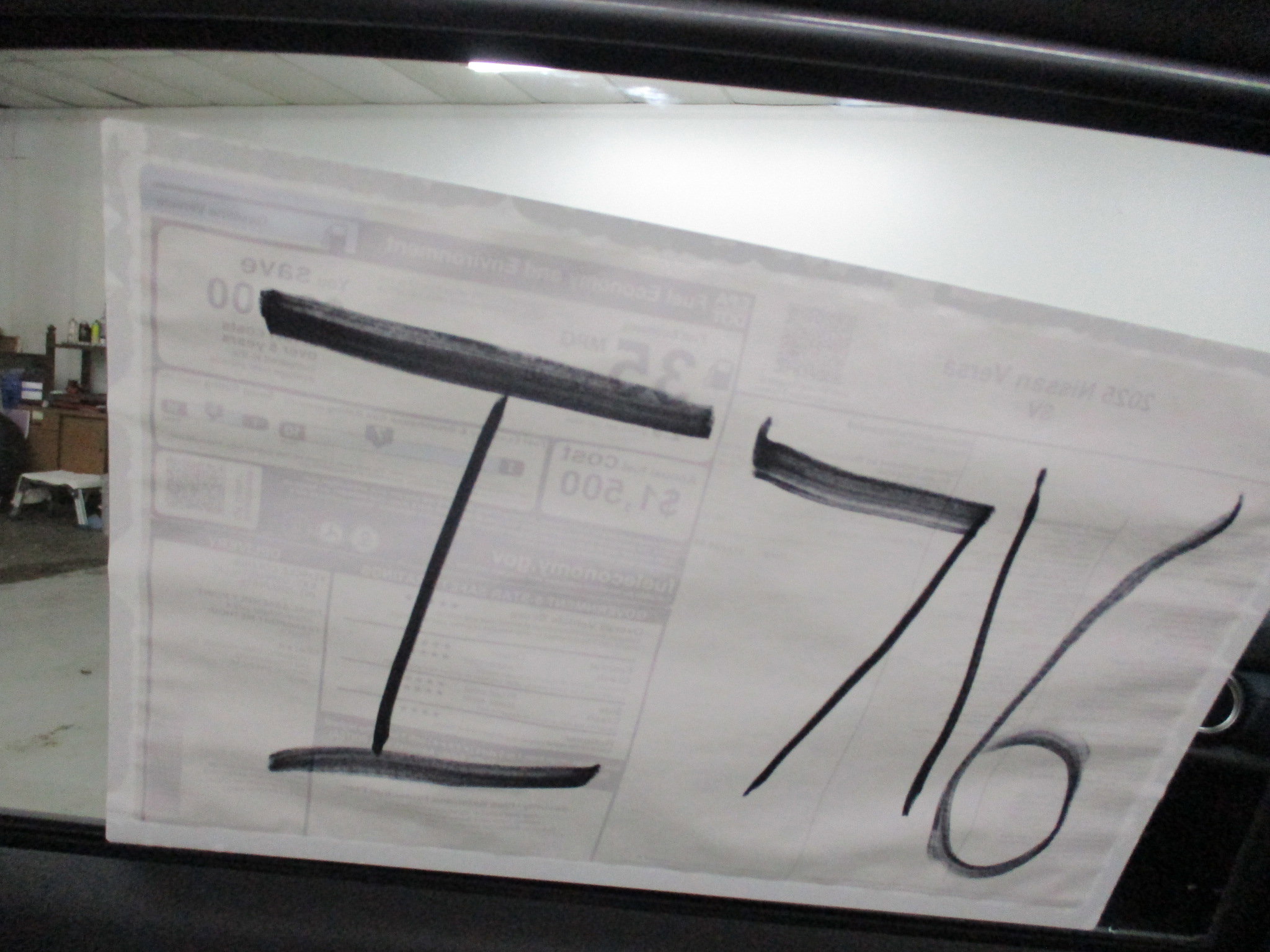 New 2025 Nissan Versa SV w/ Trunk Package image 26