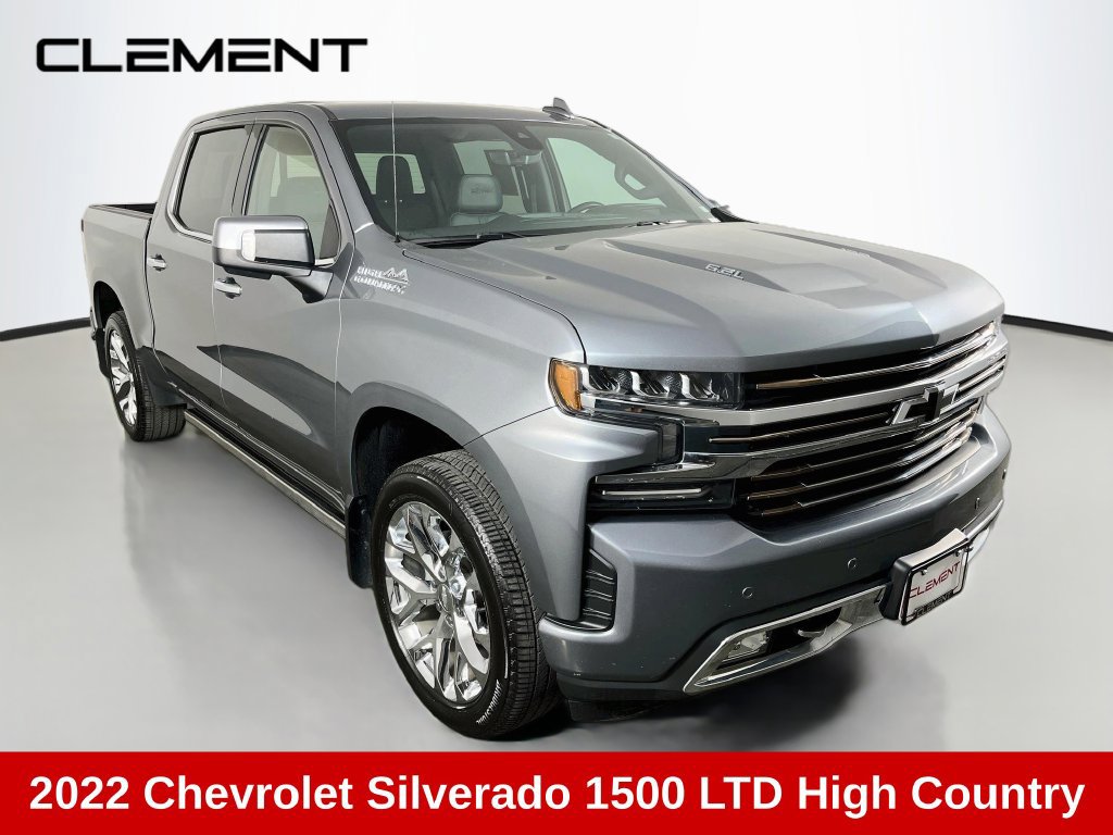 Used 2022 Chevrolet Silverado 1500 High Country w/ Technology Package AWD/4WD image 3